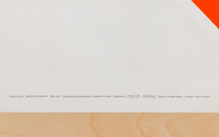 Siebdruck Bruno Munari in Original Danese Rahmen, Detail von Signatur Munari und Nummer Ex. 179/250
