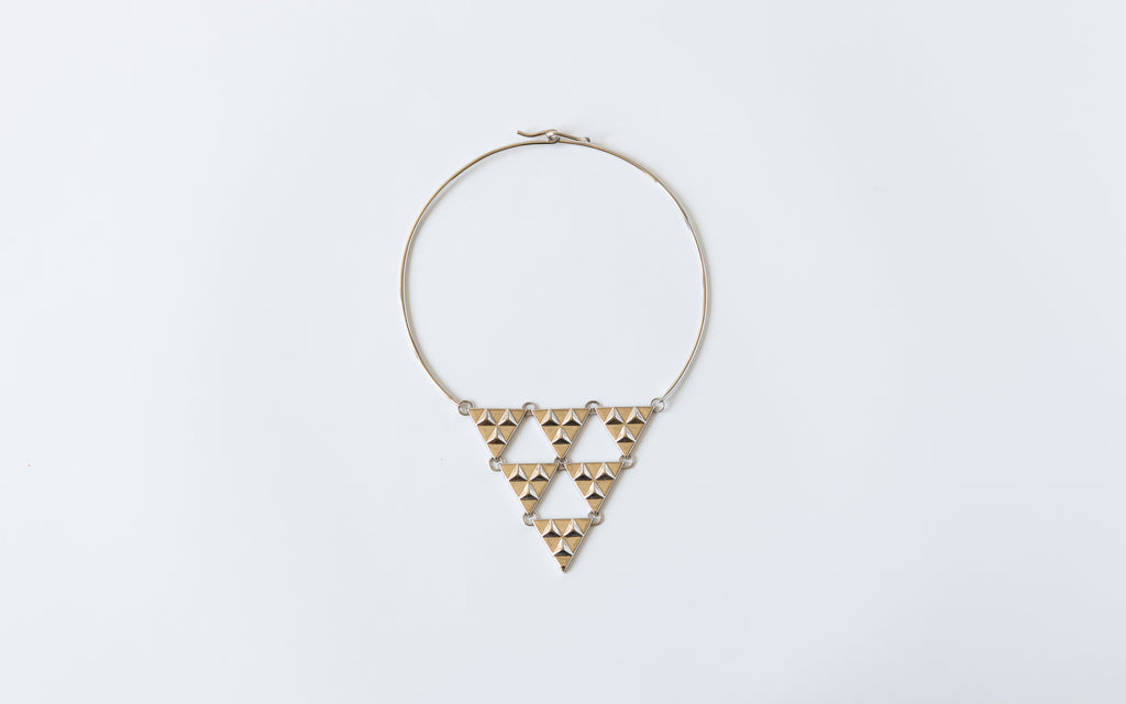 San Lorenzo Halskette 10 'Triangoli'