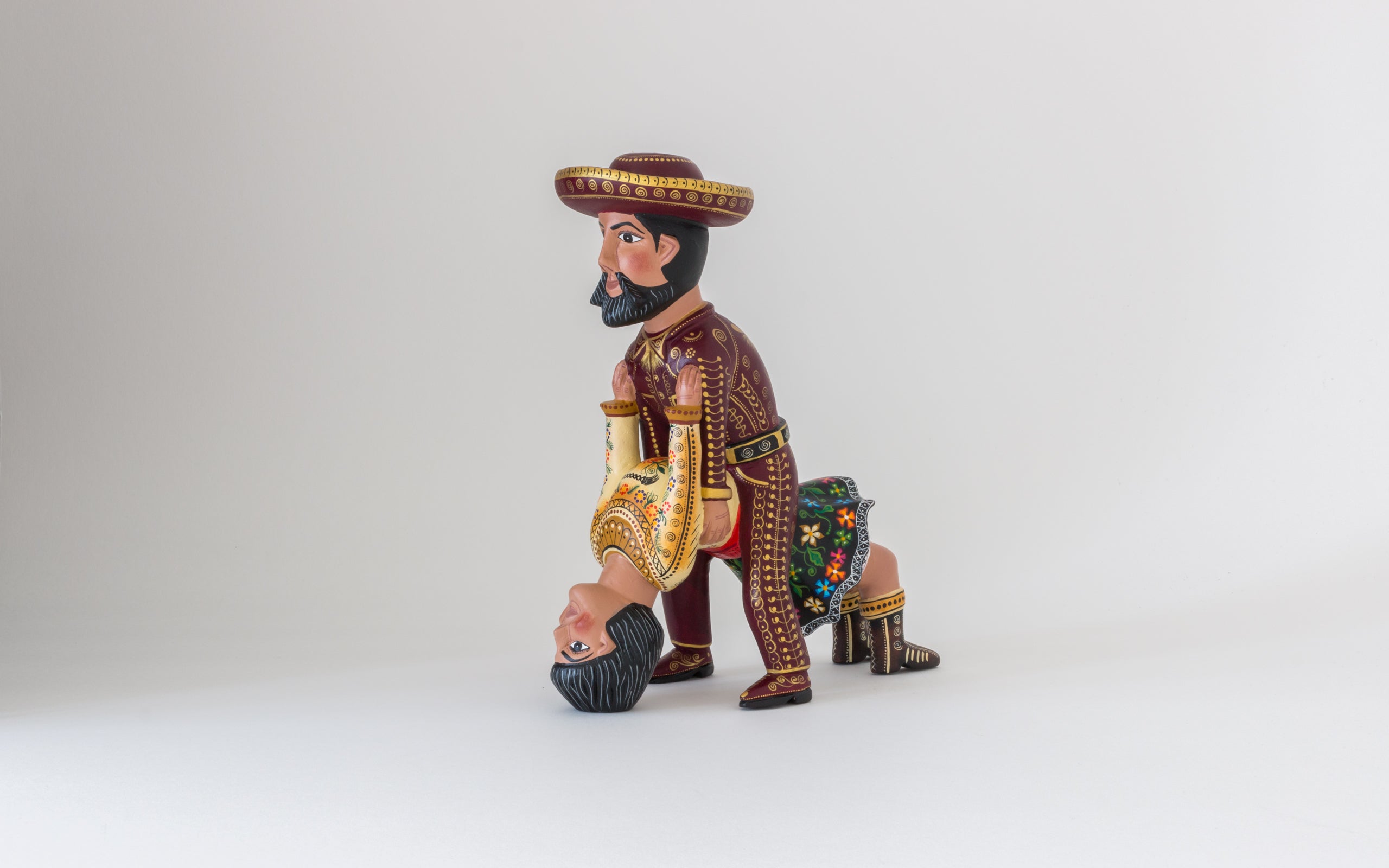 Traditional Oaxacan Dancers, Traditionelle Oaxacan Tänzer