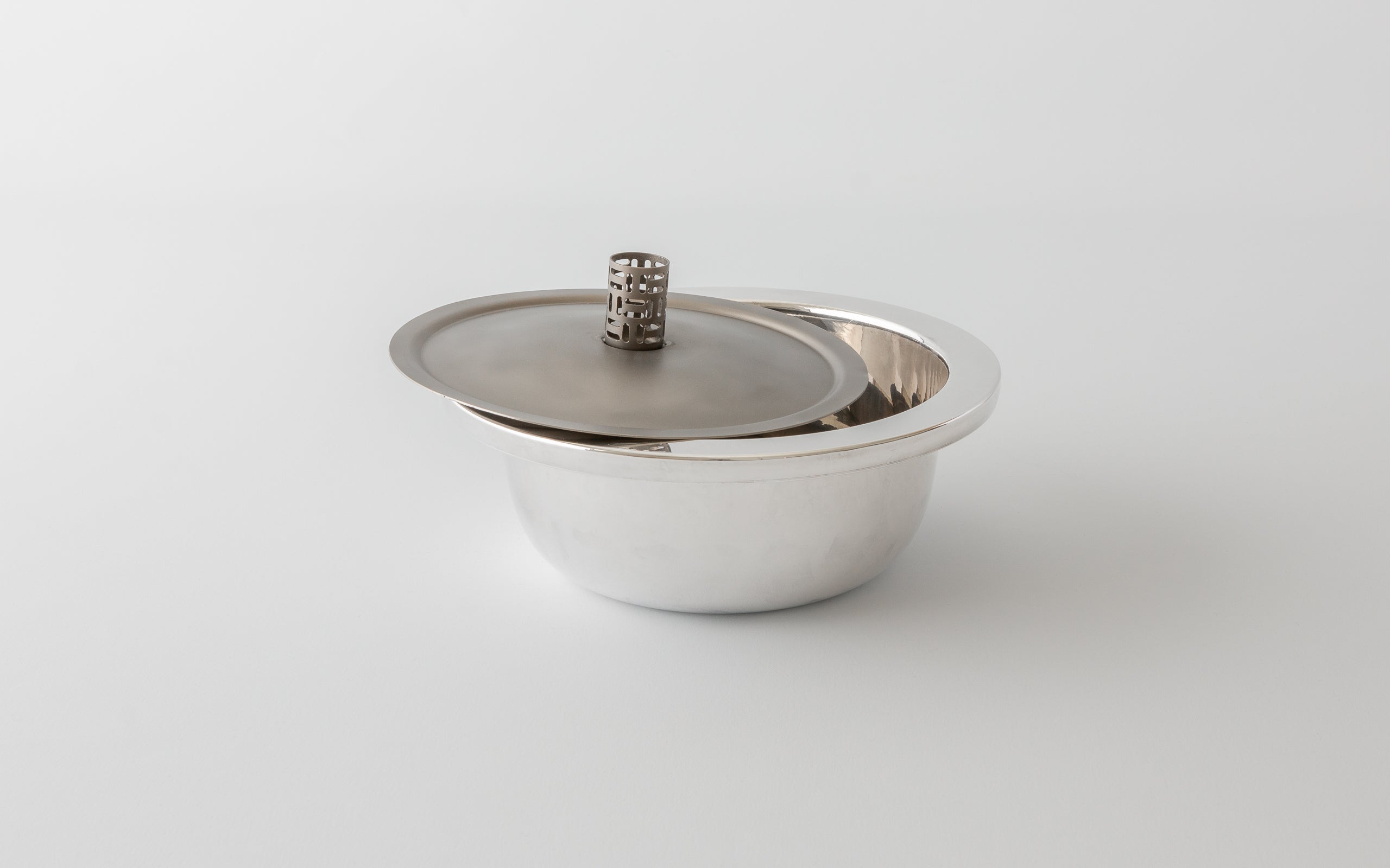 Risotto Pfanne mit Decke aus Titanium